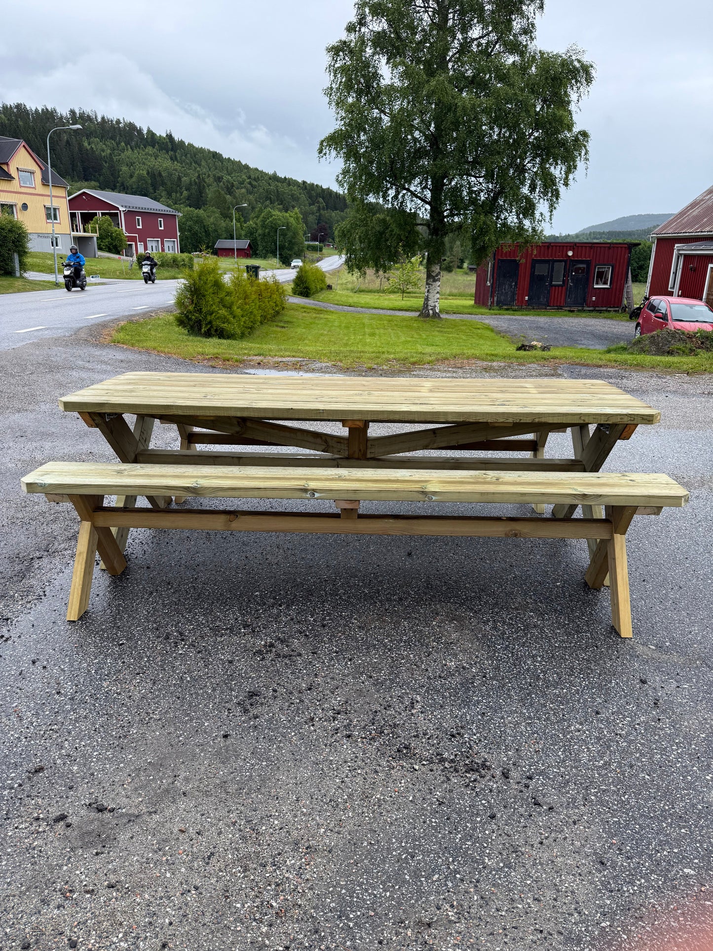 Långbordsgrupp 10 personer - 260 cm