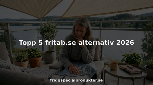En person sitter inomhus och bläddrar igenom kataloger med utemöbler.