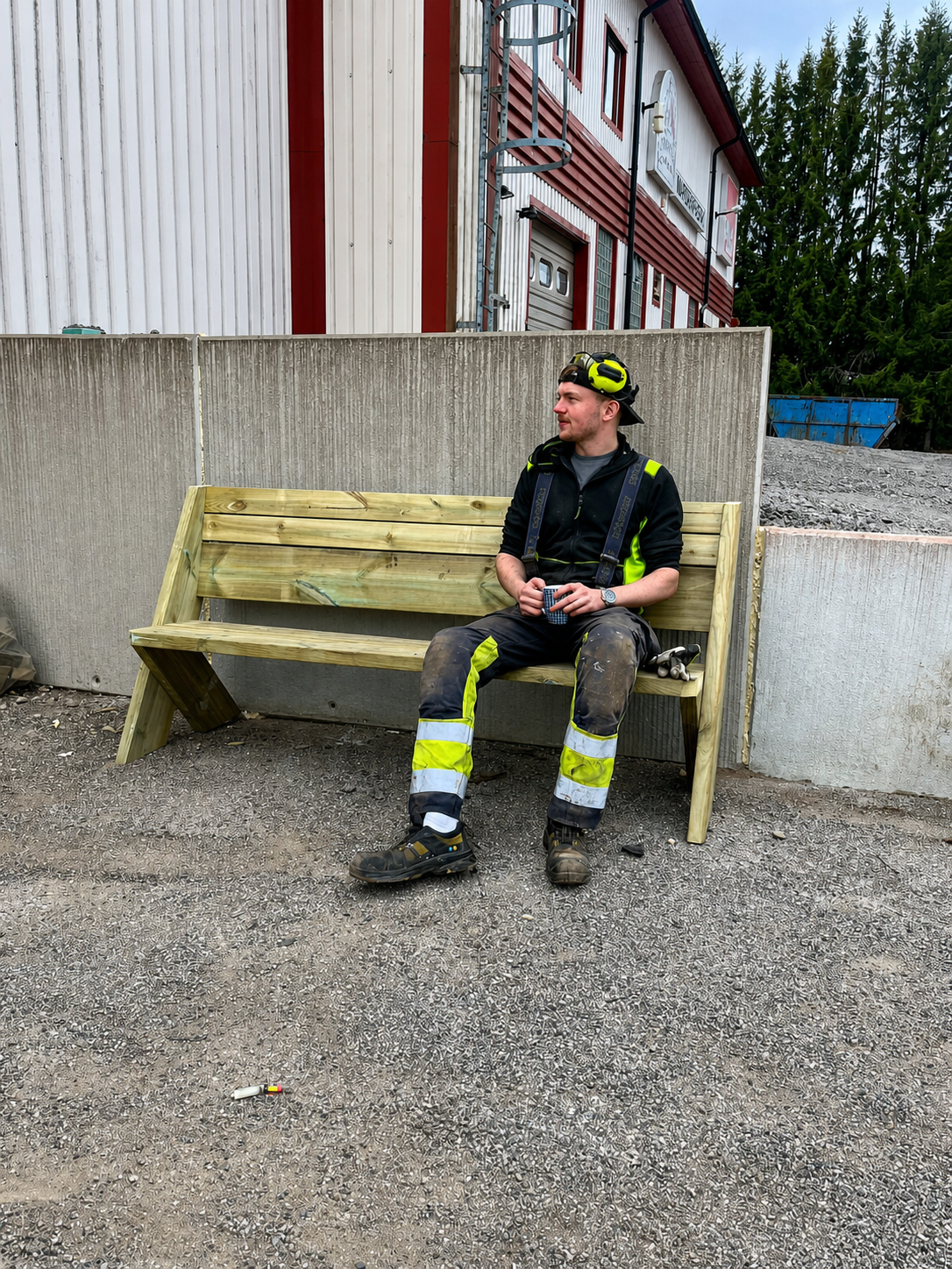Lilla HF bänken - 180 cm