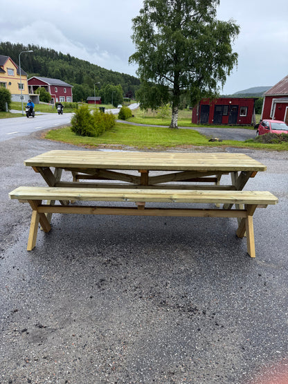 Långbordsgrupp 10 personer - 260 cm