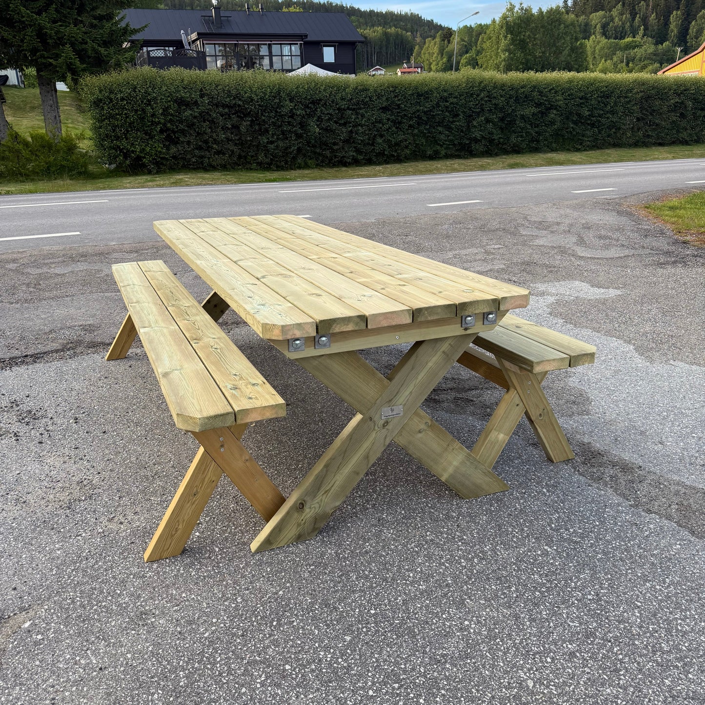 Långbordsgrupp 10 personer - 260 cm